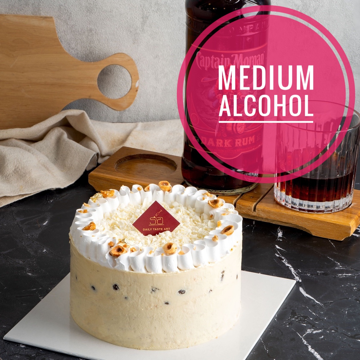 Daily Taste Art | Bacardi Rum & Raisin Vanilla Creme