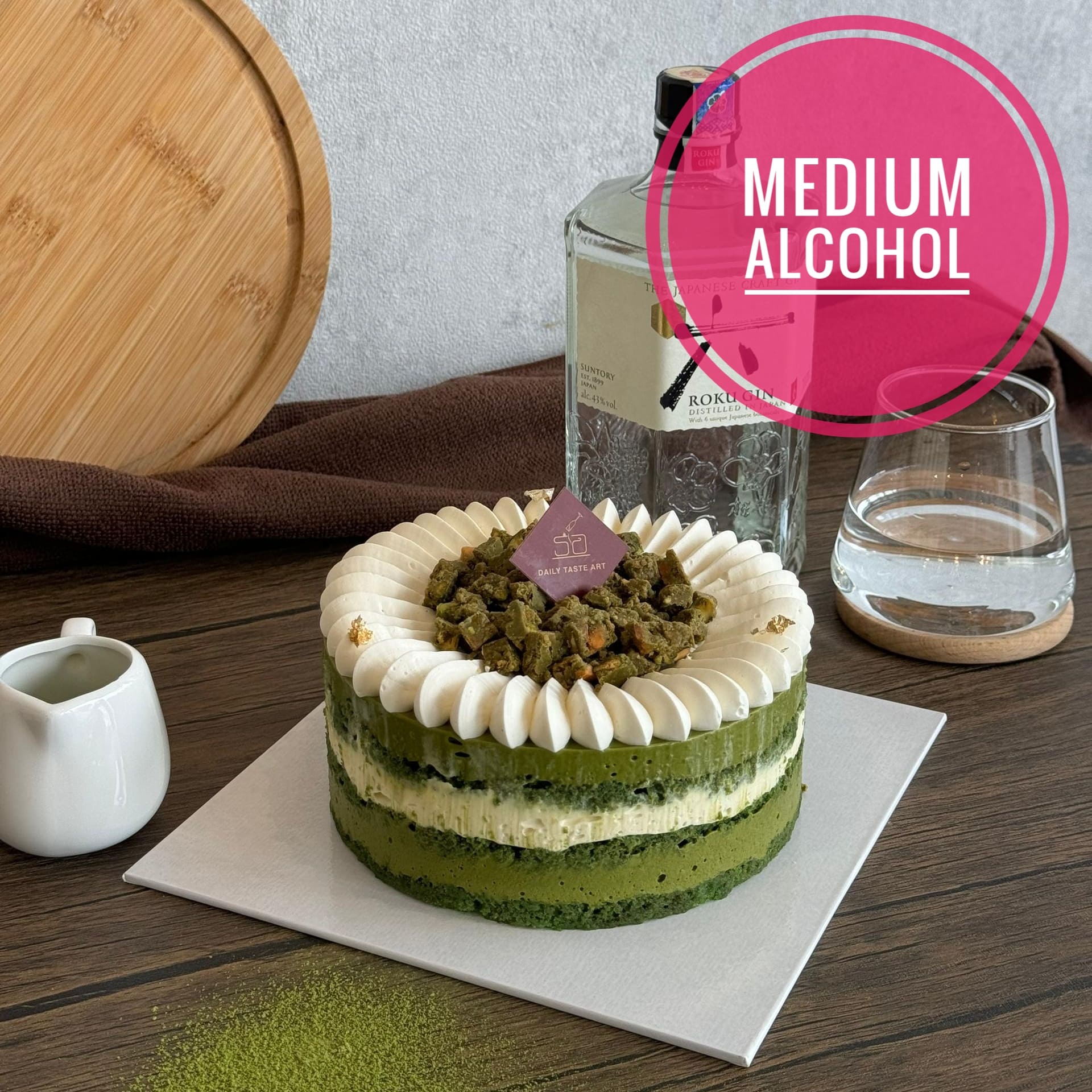 Daily Taste Art | Roku Gin Matcha Pistachio